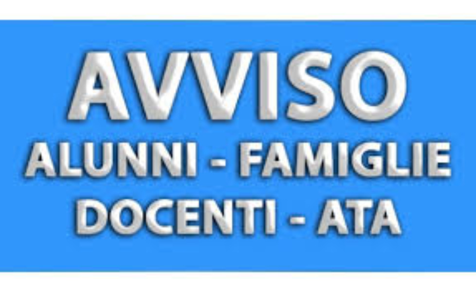 Ripresa attività didattiche dal 07 gennaio 2021